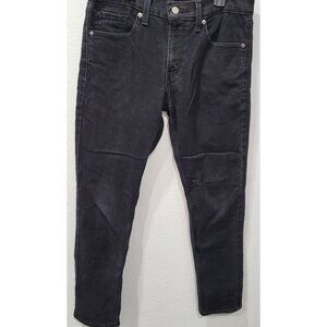 Men's Levi Strauss Signature Black Slim Fit Jeans Size 30 x 30